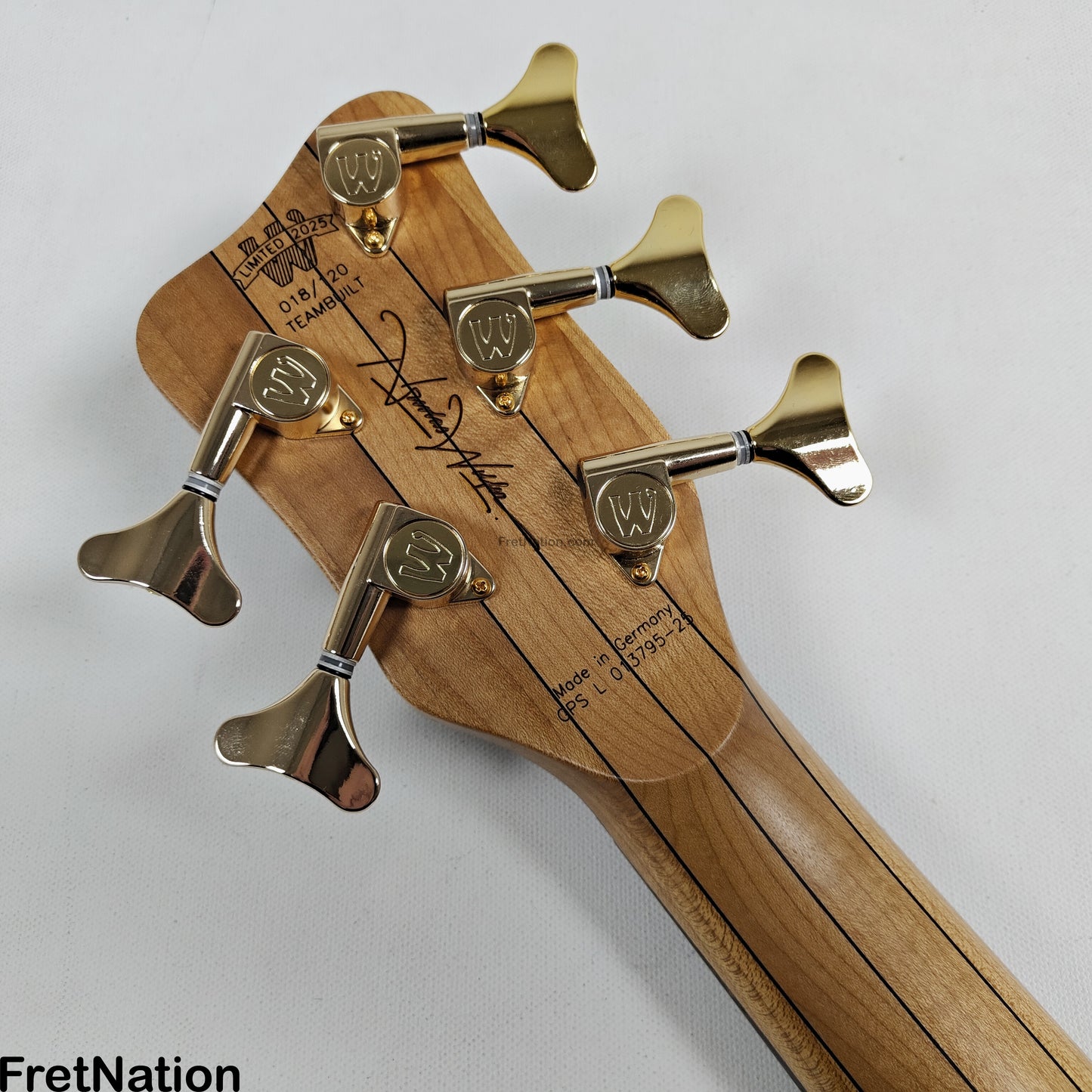 Warwick Warwick Teambuilt Streamer LX 2025 Limited 5-string - 8.48lbs #18 of 120 - L 013795-25