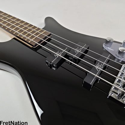 Warwick Warwick RockBass Streamer LX 4-String Bass Solid Black 8.26lbs #568049-25 NAMM Display