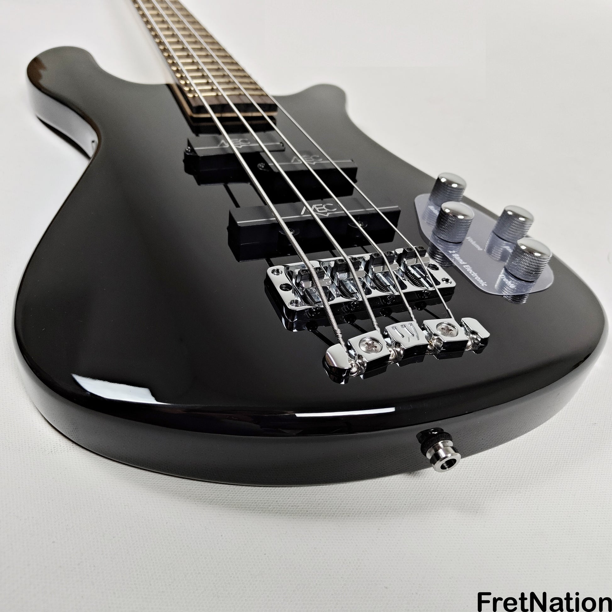 Warwick Warwick RockBass Streamer LX 4-String Bass Solid Black 8.26lbs #568049-25 NAMM Display