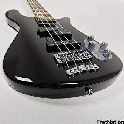 Warwick Warwick RockBass Streamer LX 4-String Bass Solid Black 8.26lbs #568049-25 NAMM Display