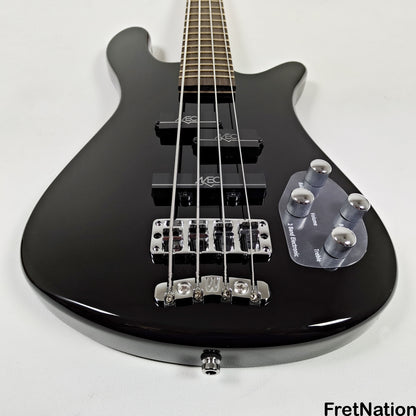 Warwick Warwick RockBass Streamer LX 4-String Bass Solid Black 8.26lbs #568049-25 NAMM Display