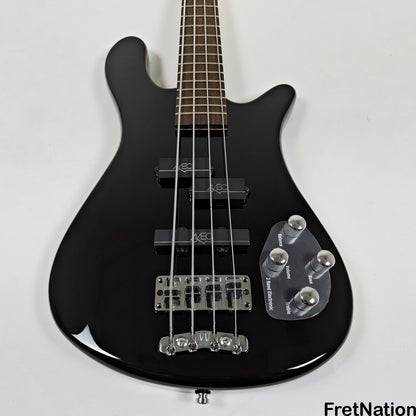 Warwick Warwick RockBass Streamer LX 4-String Bass Solid Black 8.26lbs #568049-25 NAMM Display