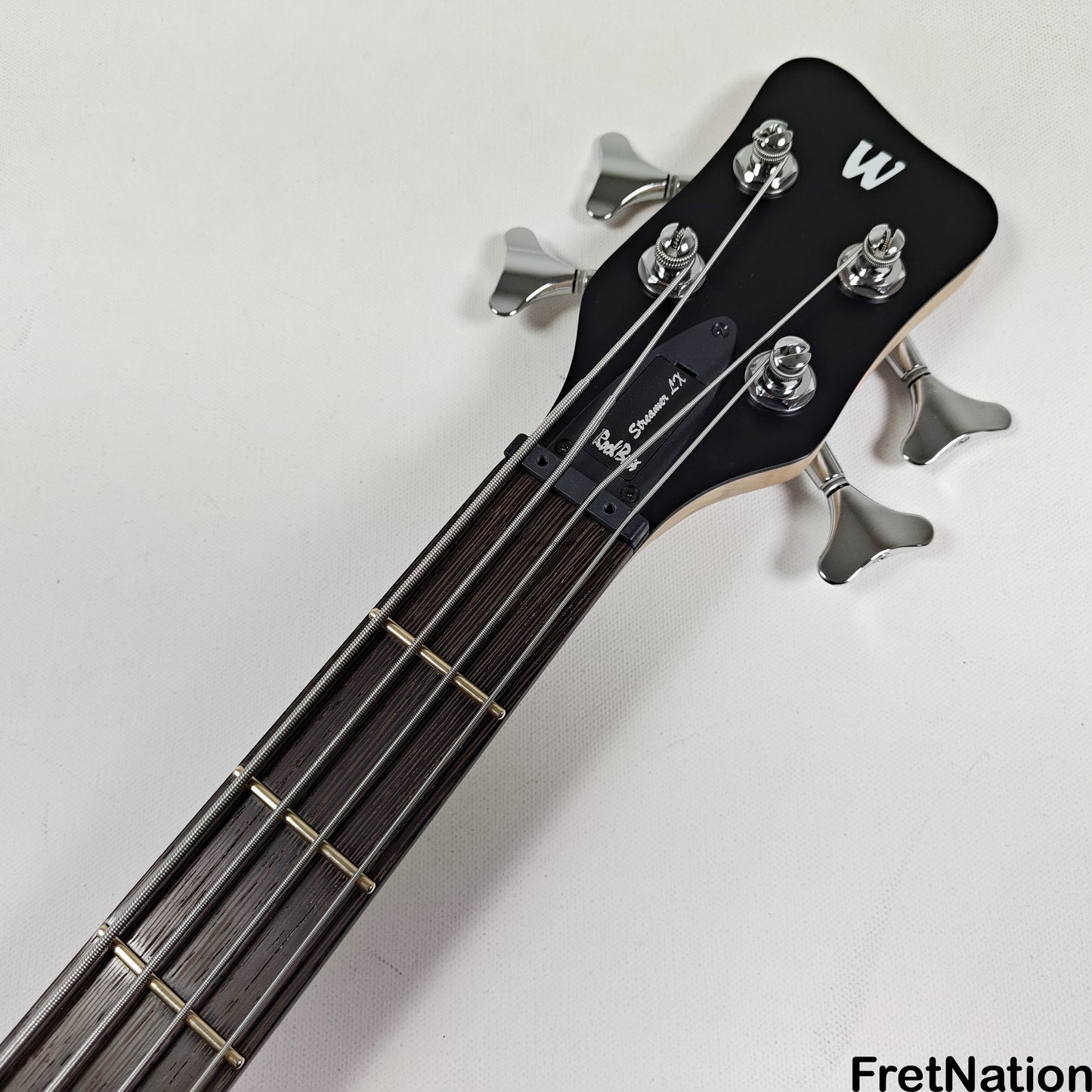 Warwick Warwick RockBass Streamer LX 4-String Bass Solid Black 8.26lbs #568049-25 NAMM Display