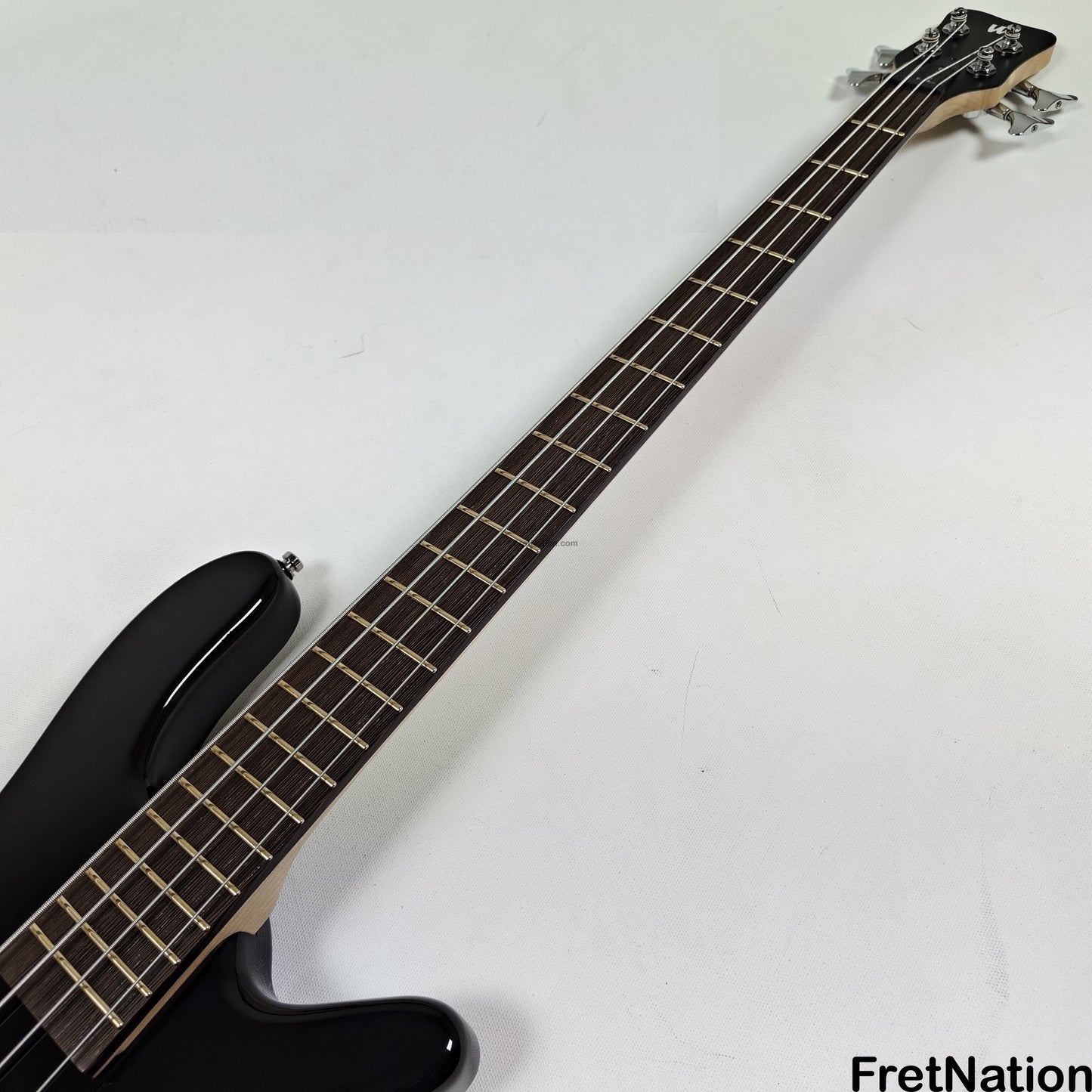 Warwick Warwick RockBass Streamer LX 4-String Bass Solid Black 8.26lbs #568049-25 NAMM Display