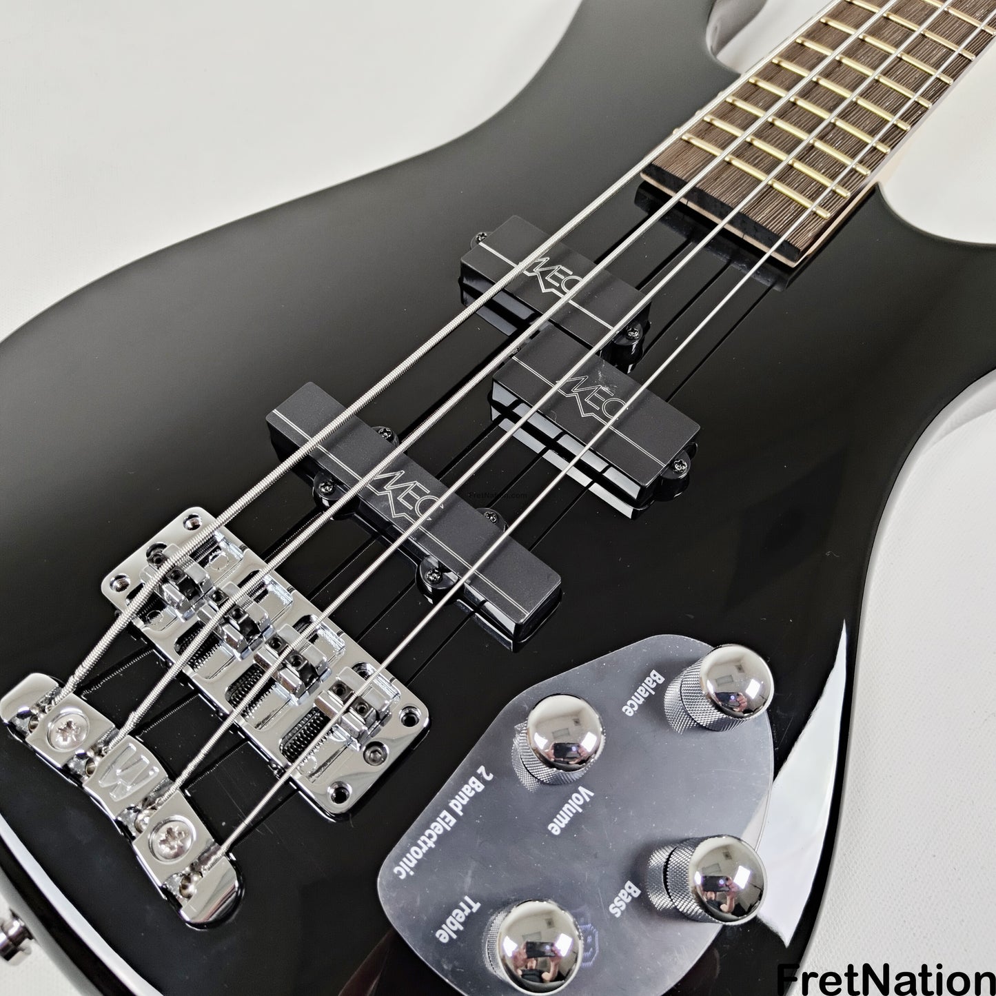 Warwick Warwick RockBass Streamer LX 4-String Bass Solid Black 8.26lbs #568049-25 NAMM Display