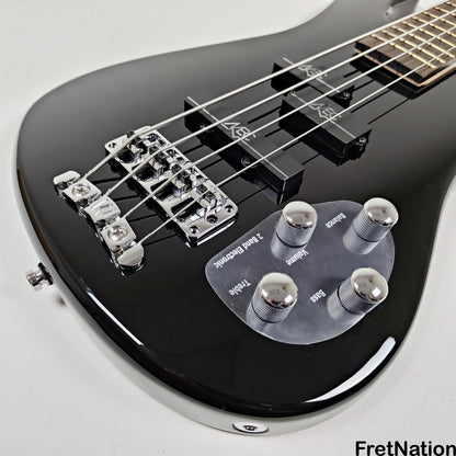 Warwick Warwick RockBass Streamer LX 4-String Bass Solid Black 8.26lbs #568049-25 NAMM Display