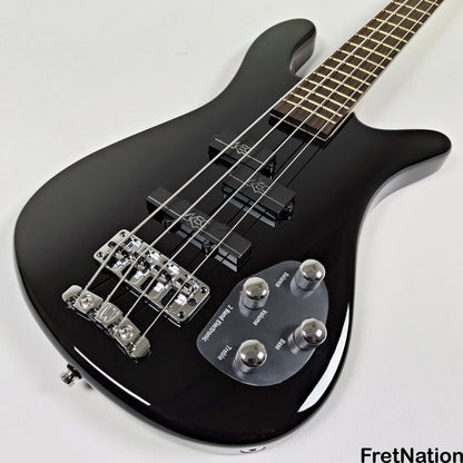 Warwick Warwick RockBass Streamer LX 4-String Bass Solid Black 8.26lbs #568049-25 NAMM Display