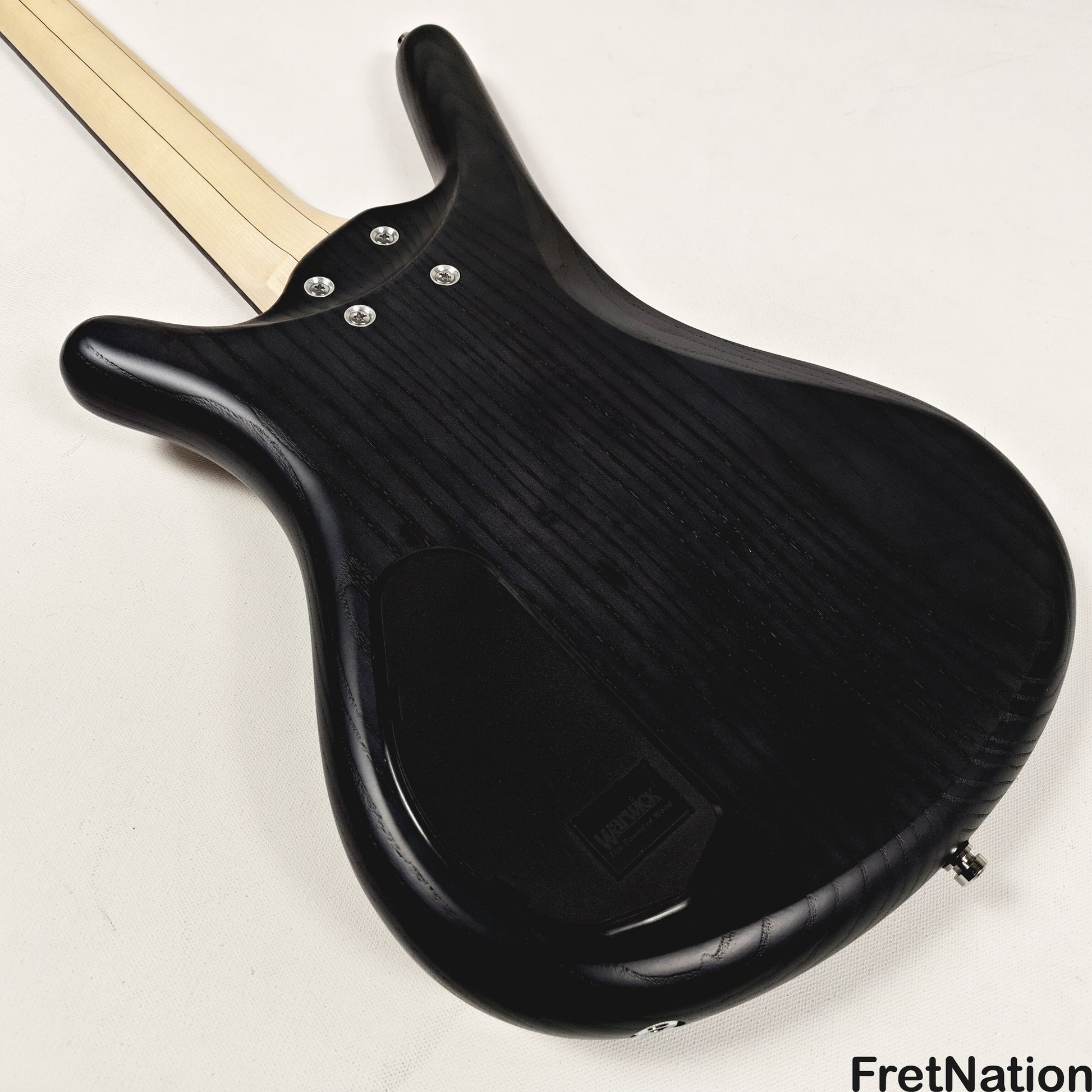 Warwick Warwick RockBass Corvette Taranis 4-String BEAD Bass Nirvana Black 10.04lbs #570303-25
