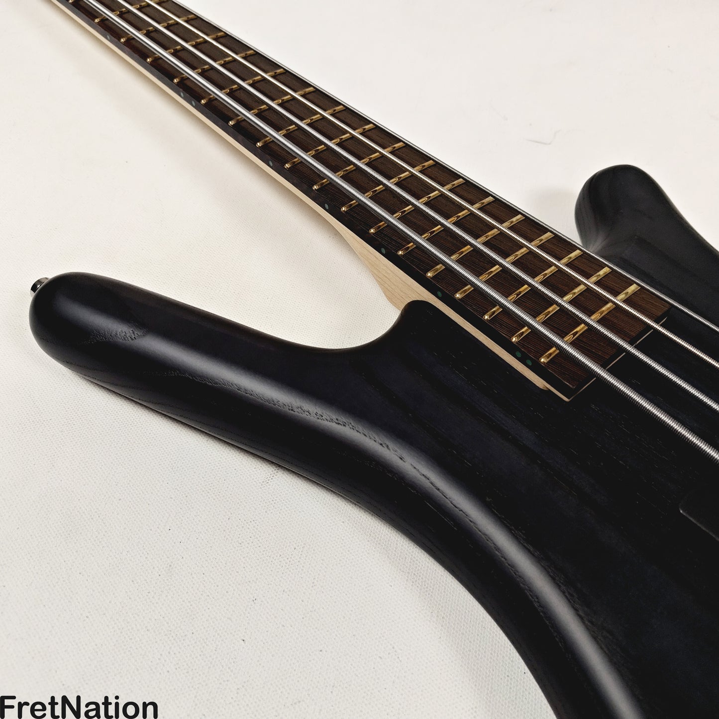 Warwick Warwick RockBass Corvette Taranis 4-String BEAD Bass Nirvana Black 10.04lbs #570303-25