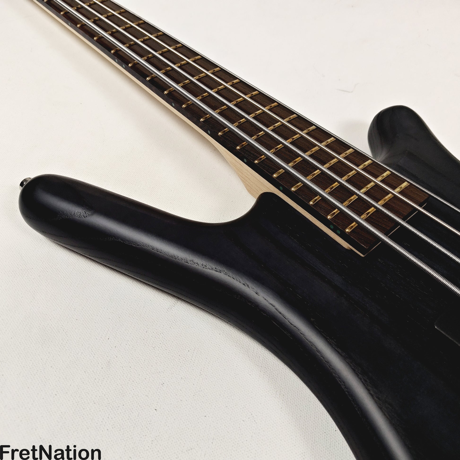 Warwick Warwick RockBass Corvette Taranis 4-String BEAD Bass Nirvana Black 10.04lbs #570303-25