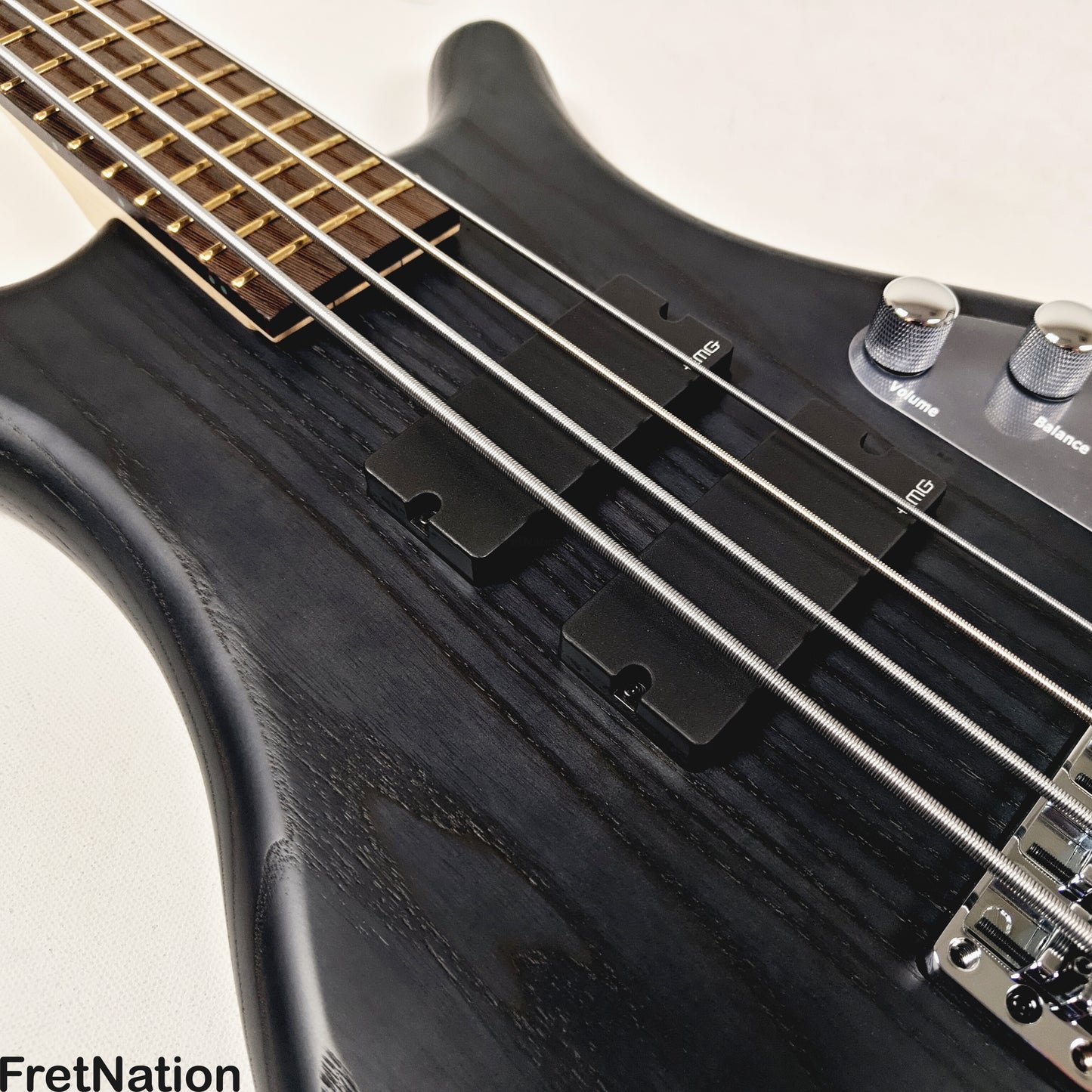 Warwick Warwick RockBass Corvette Taranis 4-String BEAD Bass Nirvana Black 10.04lbs #570303-25