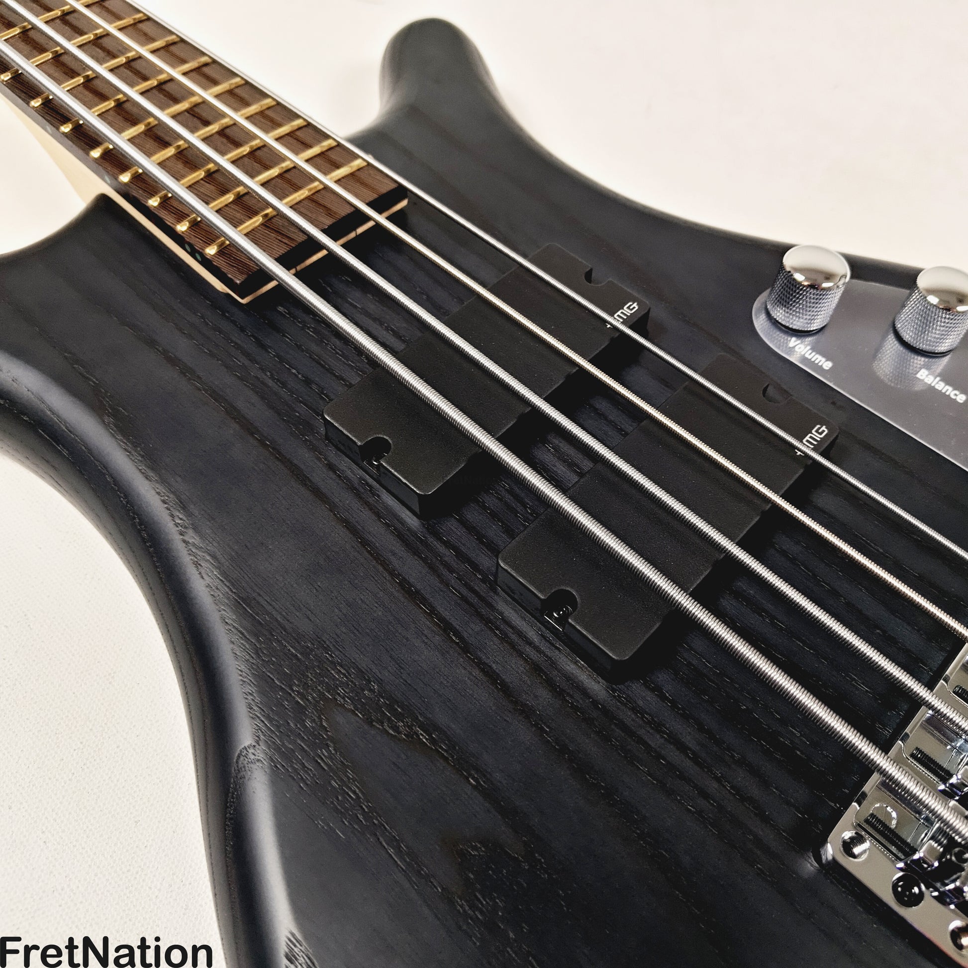 Warwick Warwick RockBass Corvette Taranis 4-String BEAD Bass Nirvana Black 10.04lbs #570303-25