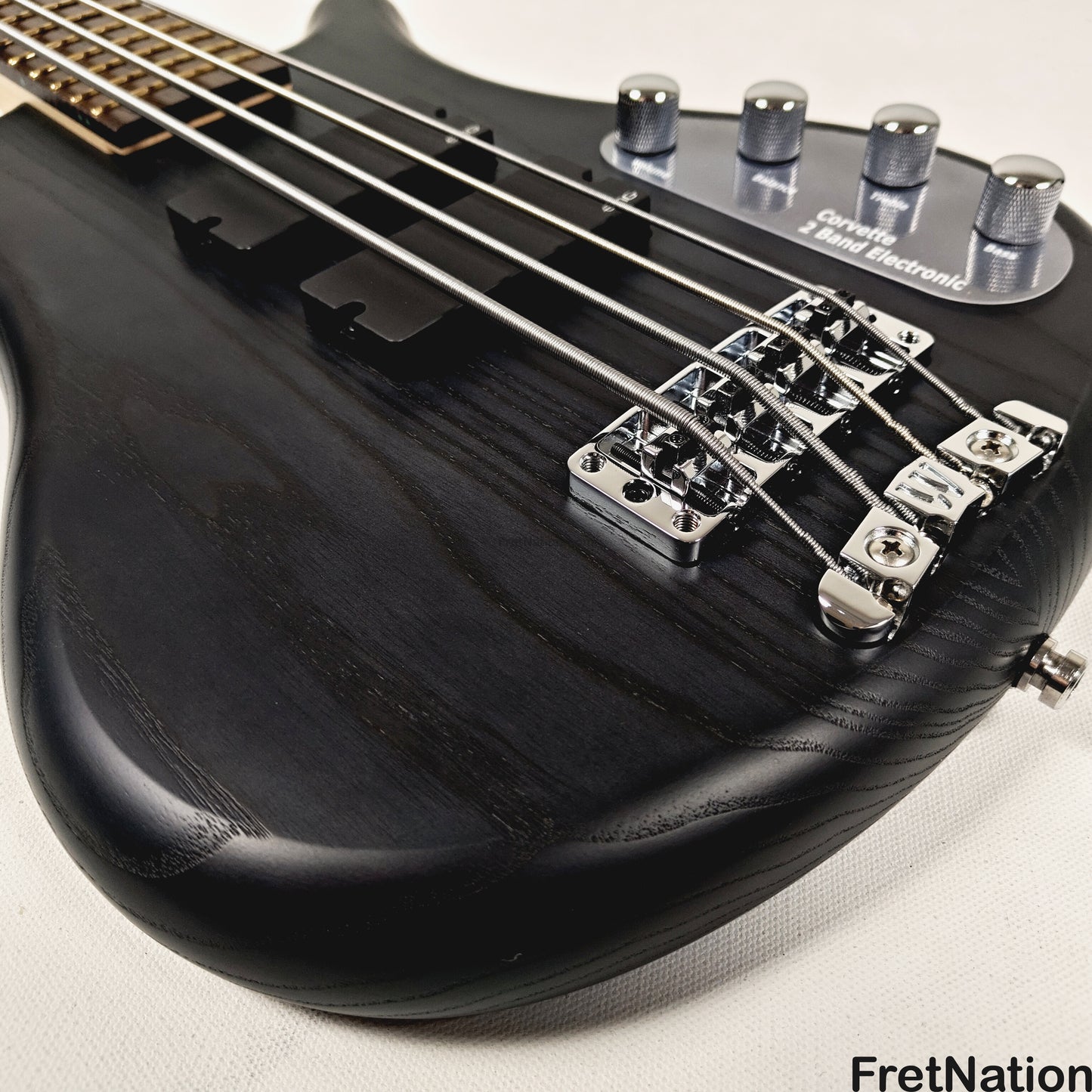 Warwick Warwick RockBass Corvette Taranis 4-String BEAD Bass Nirvana Black 10.04lbs #570303-25
