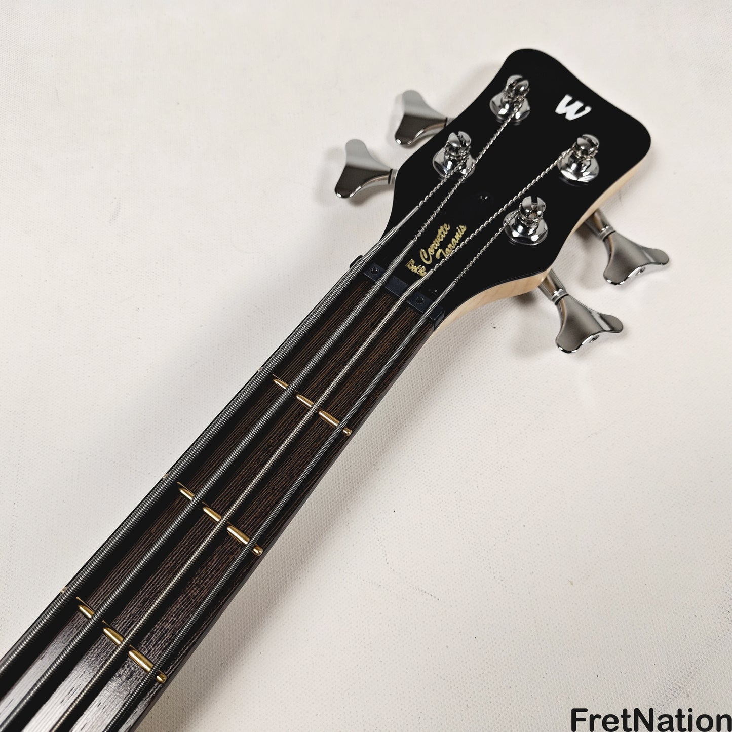 Warwick Warwick RockBass Corvette Taranis 4-String BEAD Bass Nirvana Black 10.04lbs #570303-25