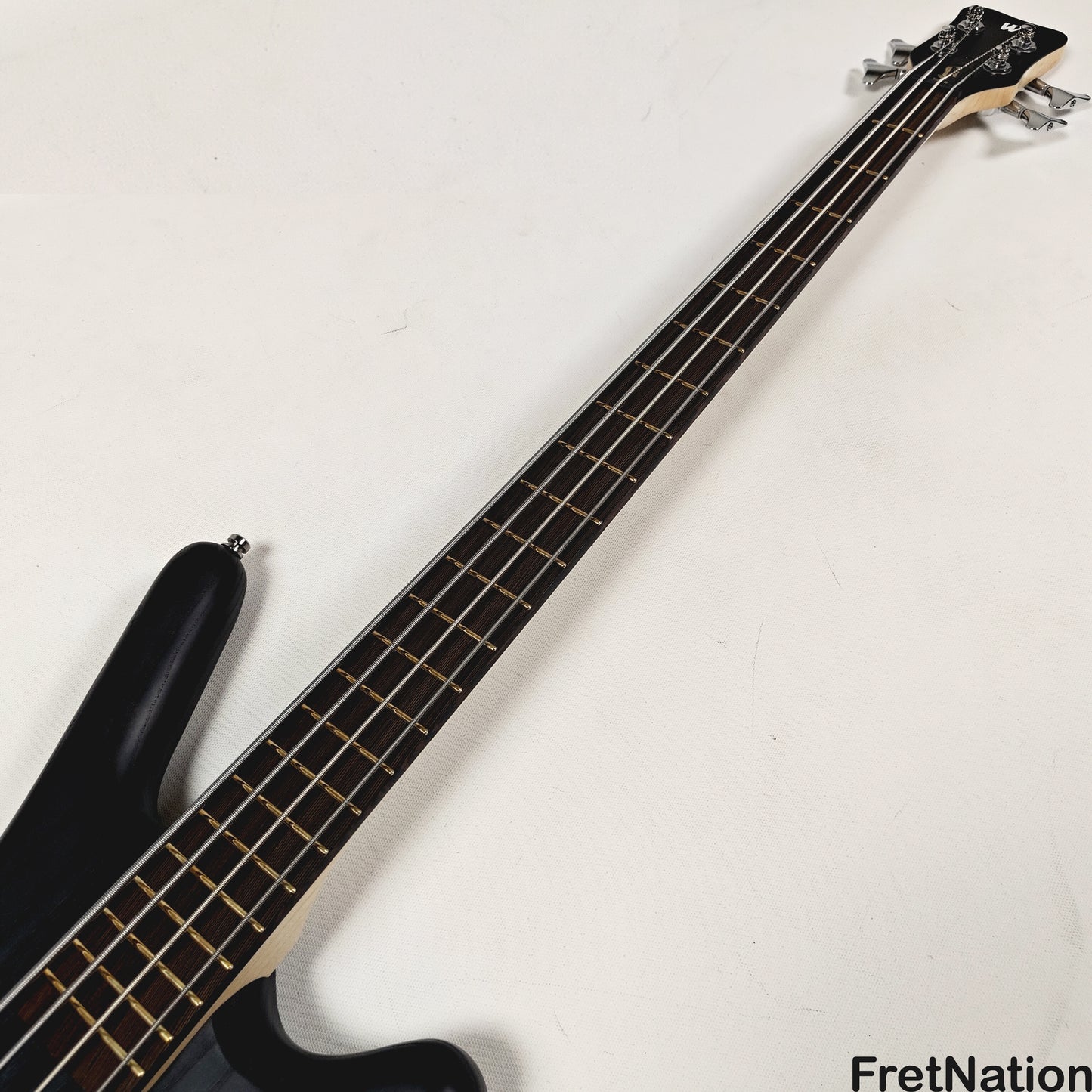 Warwick Warwick RockBass Corvette Taranis 4-String BEAD Bass Nirvana Black 10.04lbs #570303-25