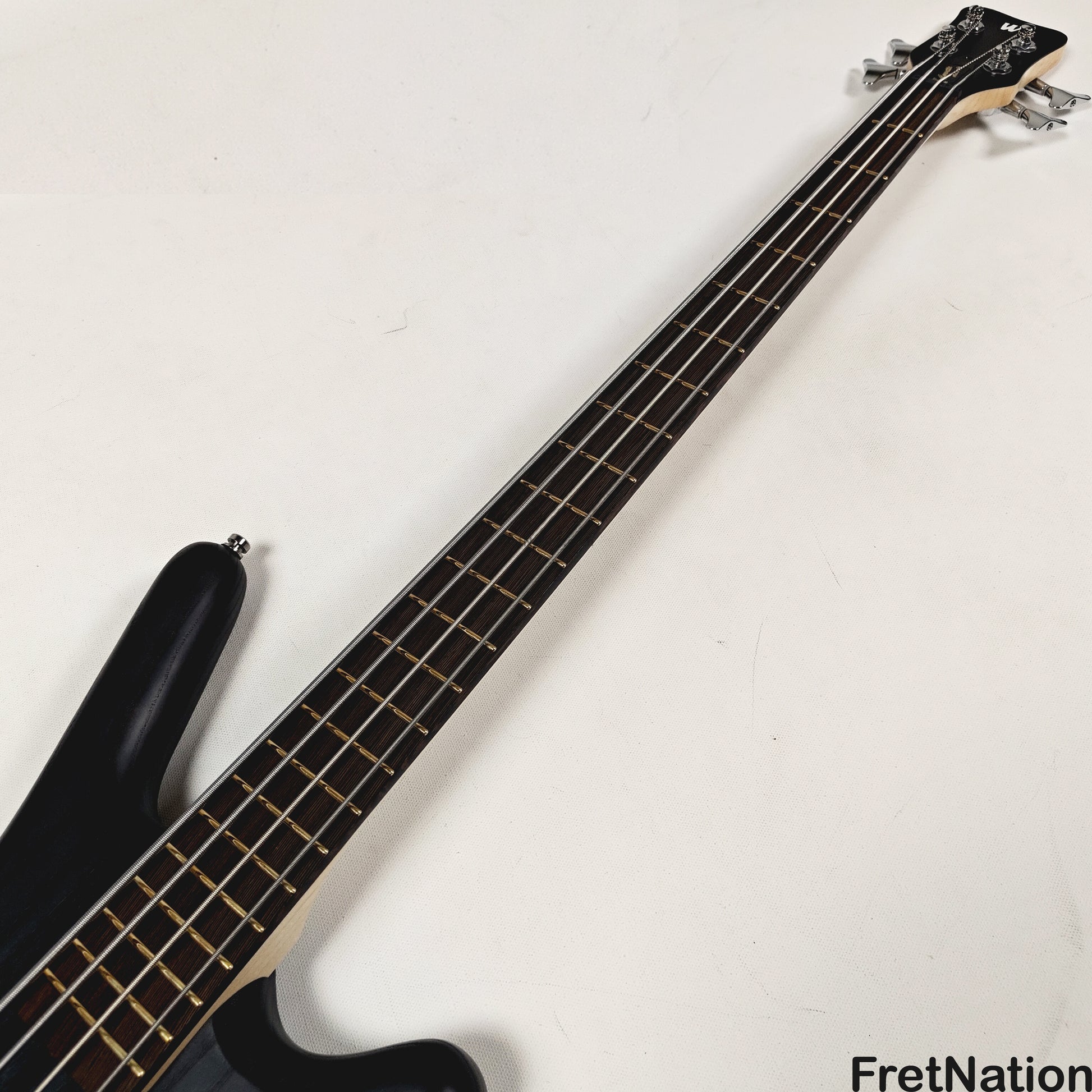 Warwick Warwick RockBass Corvette Taranis 4-String BEAD Bass Nirvana Black 10.04lbs #570303-25