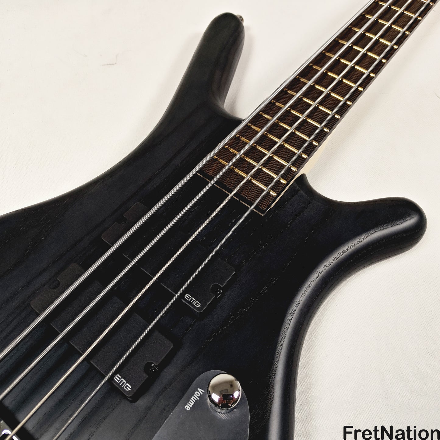 Warwick Warwick RockBass Corvette Taranis 4-String BEAD Bass Nirvana Black 10.04lbs #570303-25