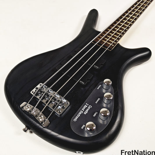 Warwick Warwick RockBass Corvette Taranis 4-String BEAD Bass Nirvana Black 10.04lbs #570303-25
