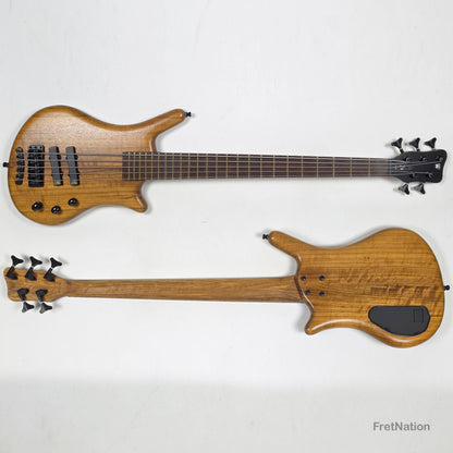 Warwick Teambuilt GPS Thumb Bolt-On 5-String Natural Black Hardware 9.38lbs - 012356-23