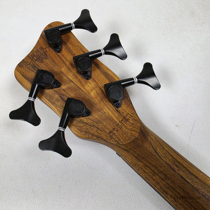 Warwick Teambuilt GPS Thumb Bolt-On 5-String Natural Black Hardware 9.38lbs - 012356-23