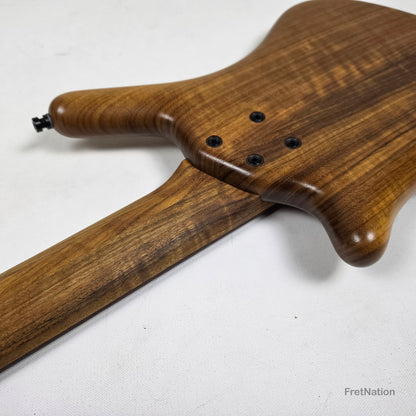 Warwick Teambuilt GPS Thumb Bolt-On 5-String Natural Black Hardware 9.38lbs - 012356-23