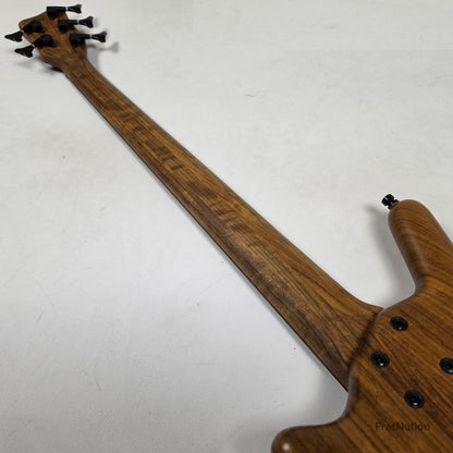Warwick Teambuilt GPS Thumb Bolt-On 5-String Natural Black Hardware 9.38lbs - 012356-23