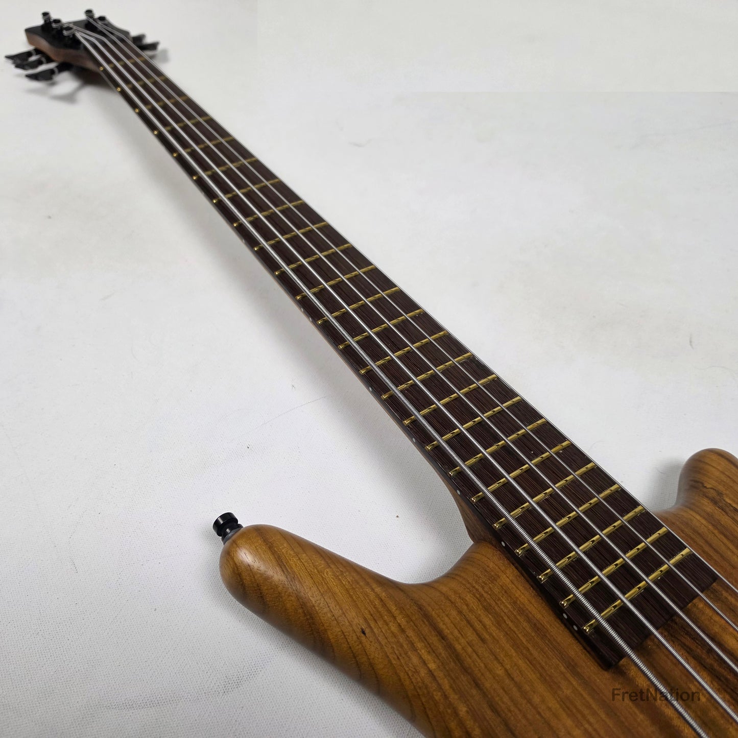 Warwick Teambuilt GPS Thumb Bolt-On 5-String Natural Black Hardware 9.38lbs - 012356-23