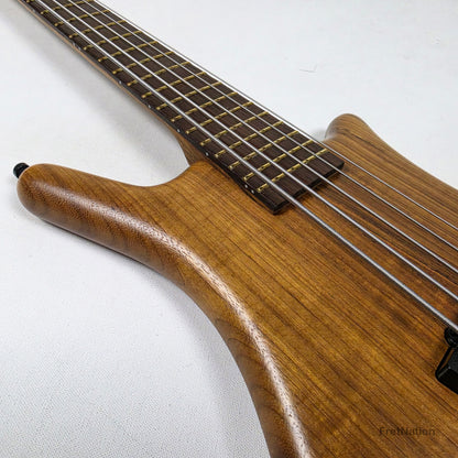 Warwick Teambuilt GPS Thumb Bolt-On 5-String Natural Black Hardware 9.38lbs - 012356-23