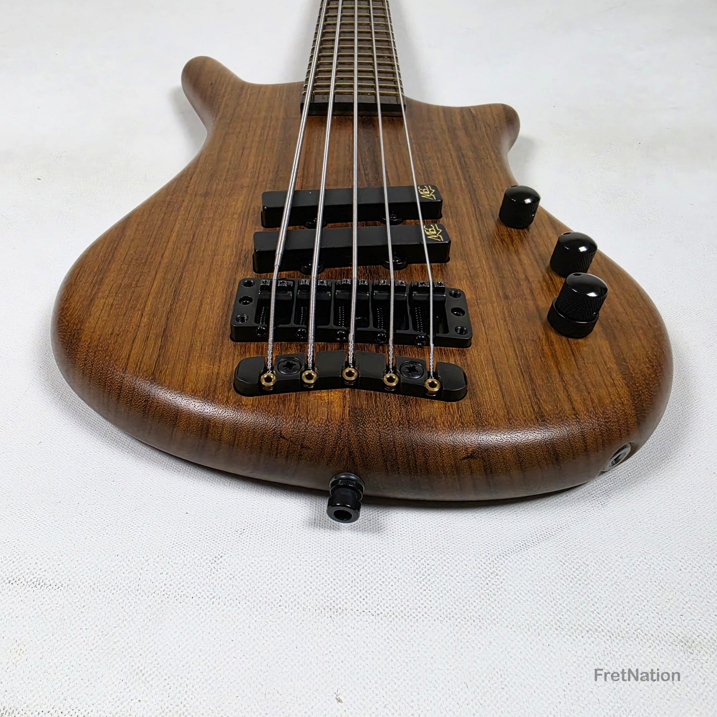 Warwick Teambuilt GPS Thumb Bolt-On 5-String Natural Black Hardware 9.38lbs - 012356-23