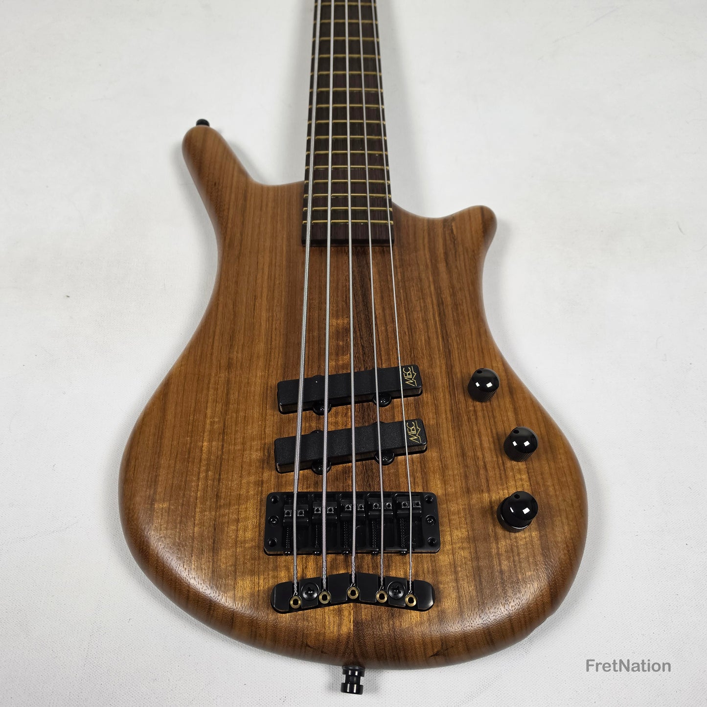 Warwick Teambuilt GPS Thumb Bolt-On 5-String Natural Black Hardware 9.38lbs - 012356-23