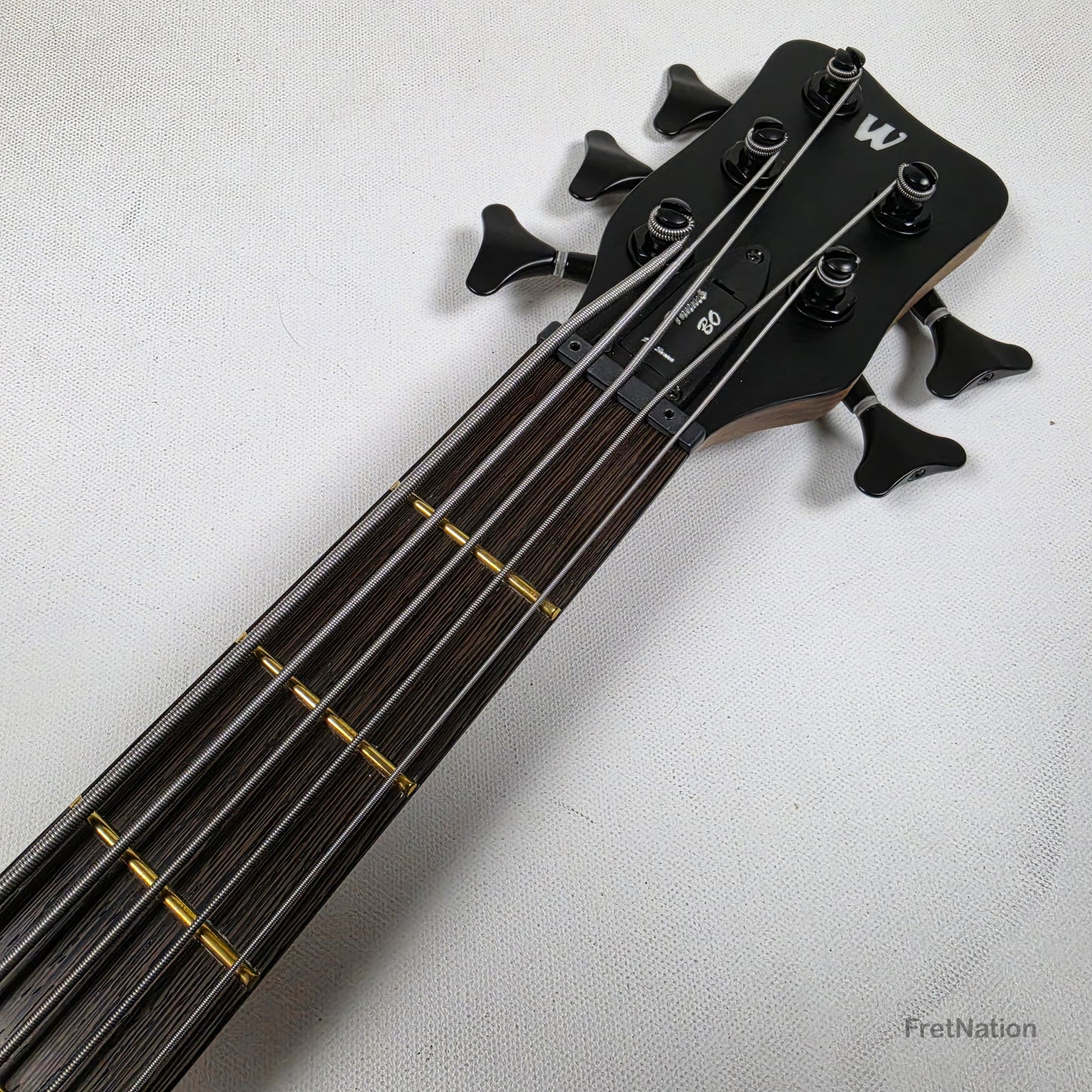 Warwick Teambuilt GPS Thumb Bolt-On 5-String Natural Black Hardware 9.38lbs - 012356-23