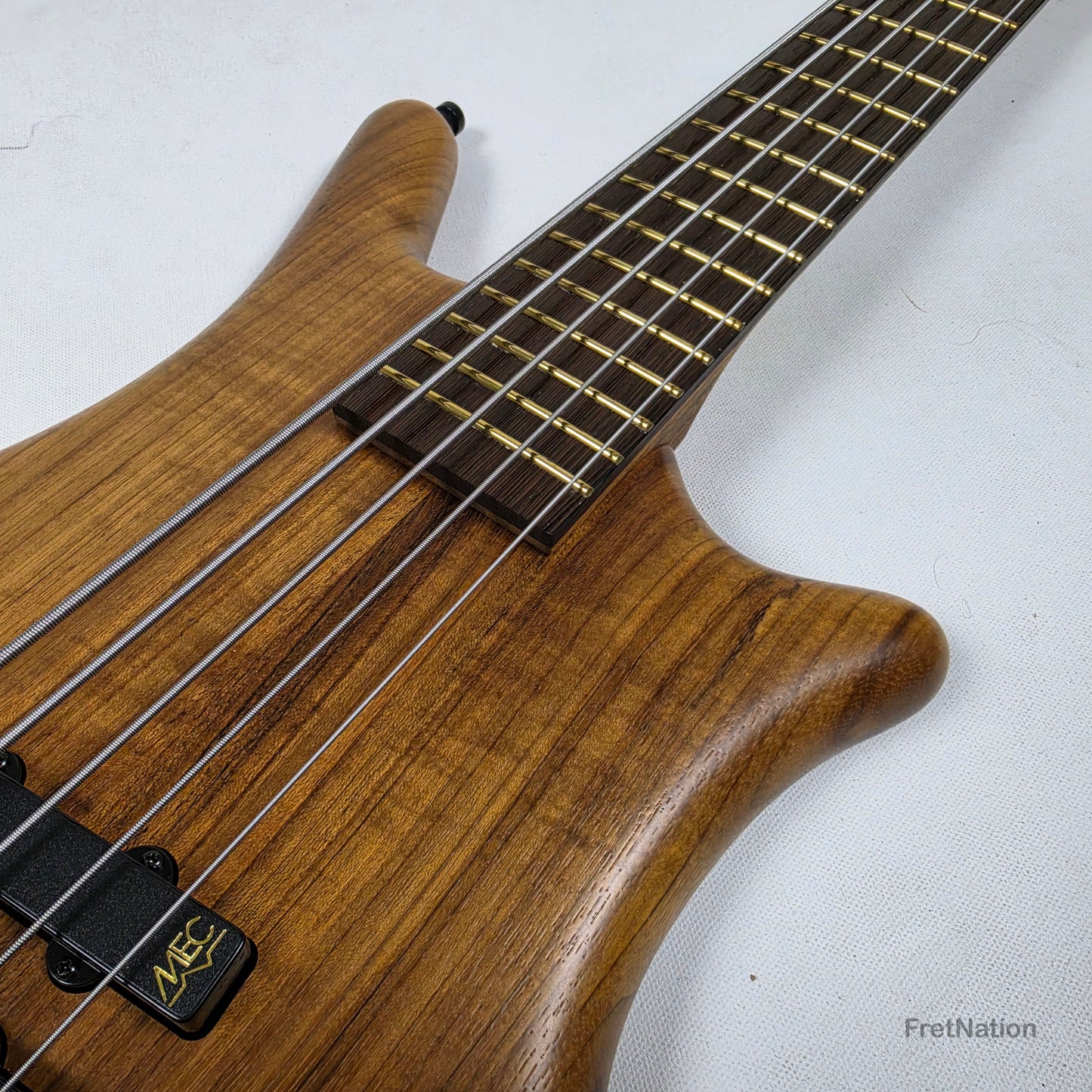 Warwick Teambuilt GPS Thumb Bolt-On 5-String Natural Black Hardware 9.38lbs - 012356-23