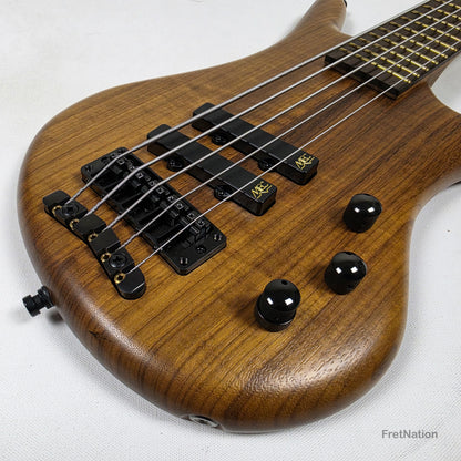 Warwick Teambuilt GPS Thumb Bolt-On 5-String Natural Black Hardware 9.38lbs - 012356-23