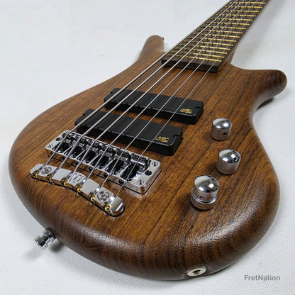 Warwick Teambuilt GPS Thumb Bolt-On 6-String Natural 10.64lbs - 011097-23