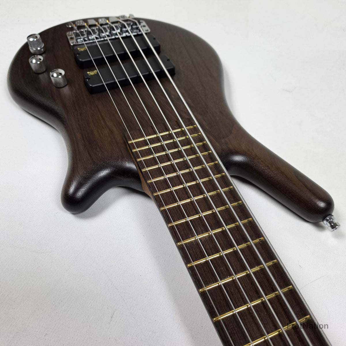 Warwick Teambuilt GPS Thumb Bolt-On 6-String Nirvana Black 10.66lbs - 012346-23