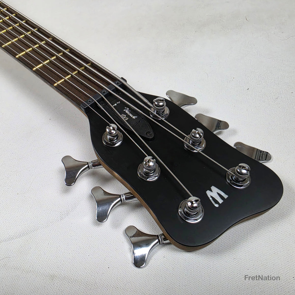 Warwick Teambuilt GPS Thumb Bolt-On 6-String Nirvana Black 10.66lbs - 012346-23