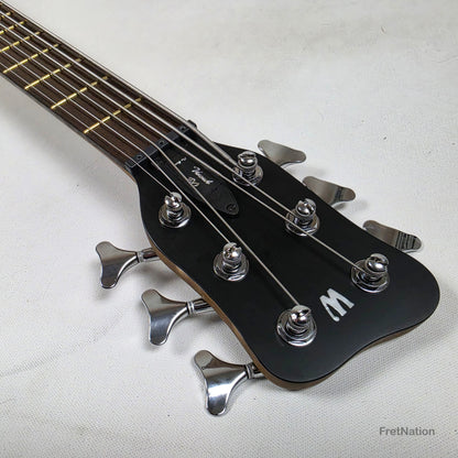 Warwick Teambuilt GPS Thumb Bolt-On 6-String Nirvana Black 10.66lbs - 012346-23