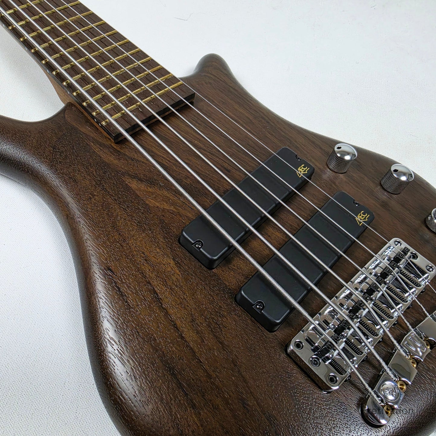 Warwick Teambuilt GPS Thumb Bolt-On 6-String Nirvana Black 10.66lbs - 012346-23