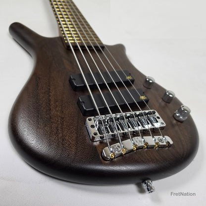 Warwick Teambuilt GPS Thumb Bolt-On 6-String Nirvana Black 10.66lbs - 012346-23