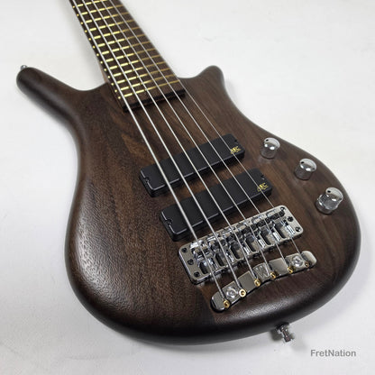 Warwick Teambuilt GPS Thumb Bolt-On 6-String Nirvana Black 10.66lbs - 012346-23
