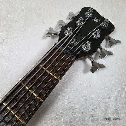 Warwick Teambuilt GPS Thumb Bolt-On 6-String Nirvana Black 10.66lbs - 012346-23