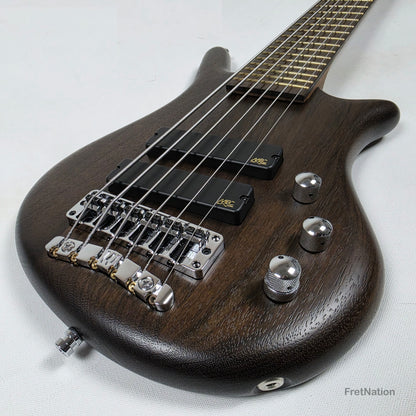 Warwick Teambuilt GPS Thumb Bolt-On 6-String Nirvana Black 10.66lbs - 012346-23