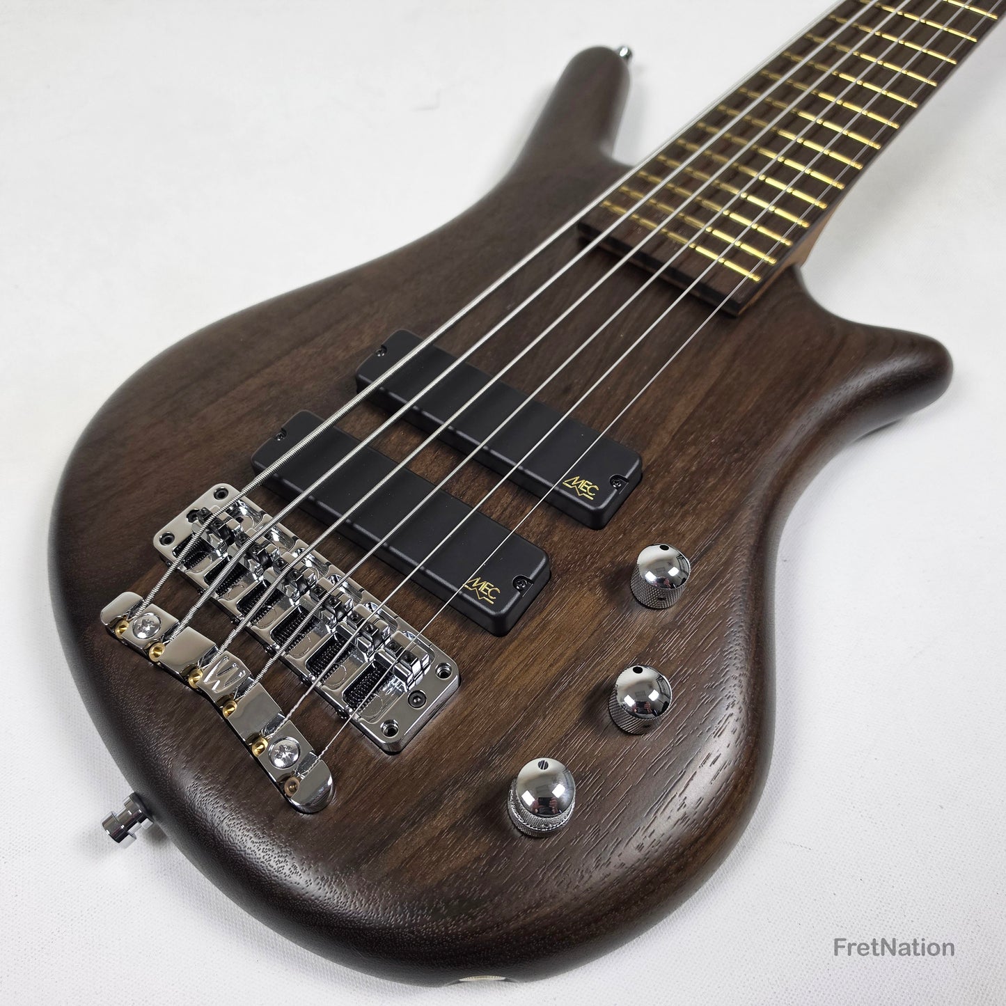 Warwick Teambuilt GPS Thumb Bolt-On 6-String Nirvana Black 10.66lbs - 012346-23