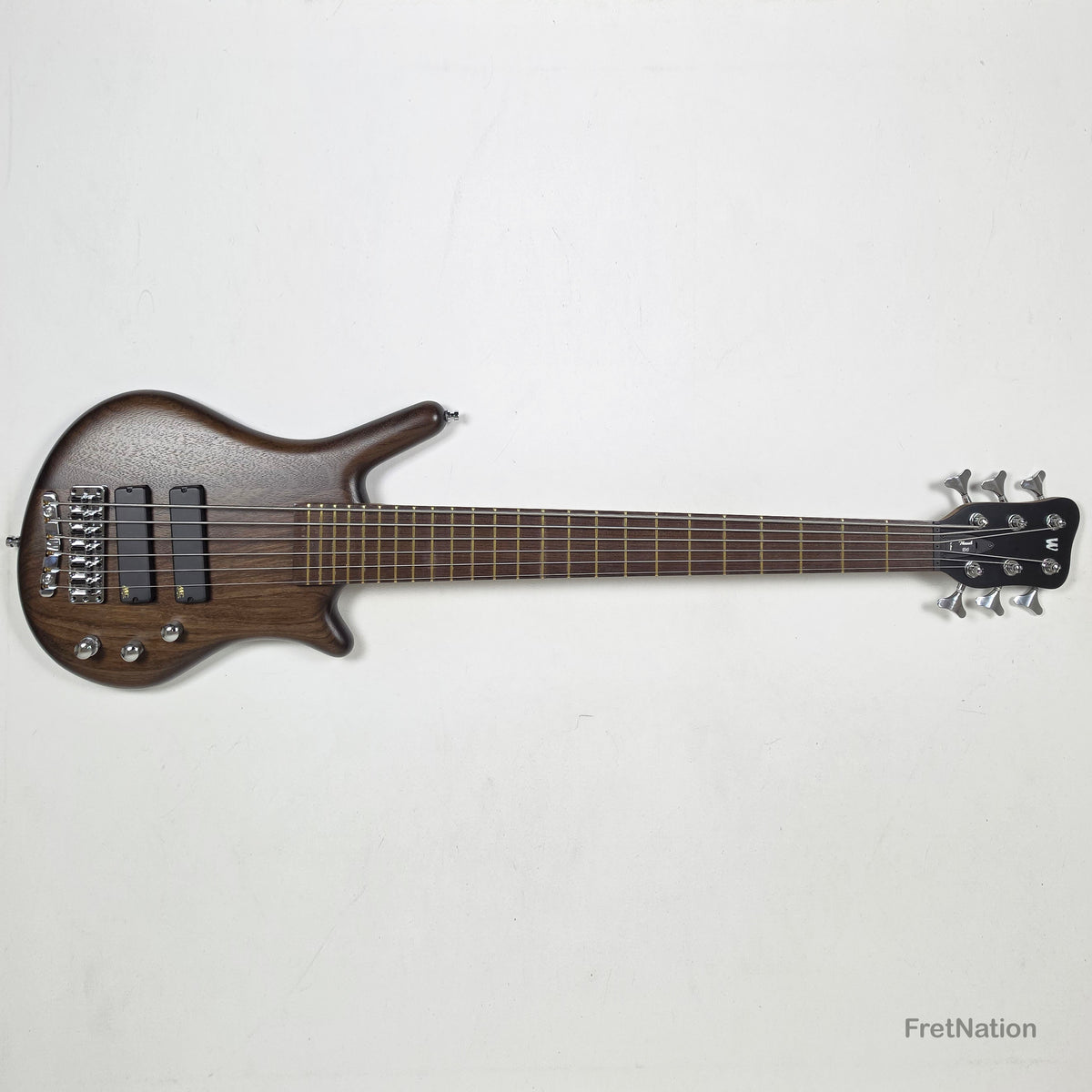 Warwick Teambuilt GPS Thumb Bolt-On 6-String Nirvana Black 10.66lbs - 012346-23