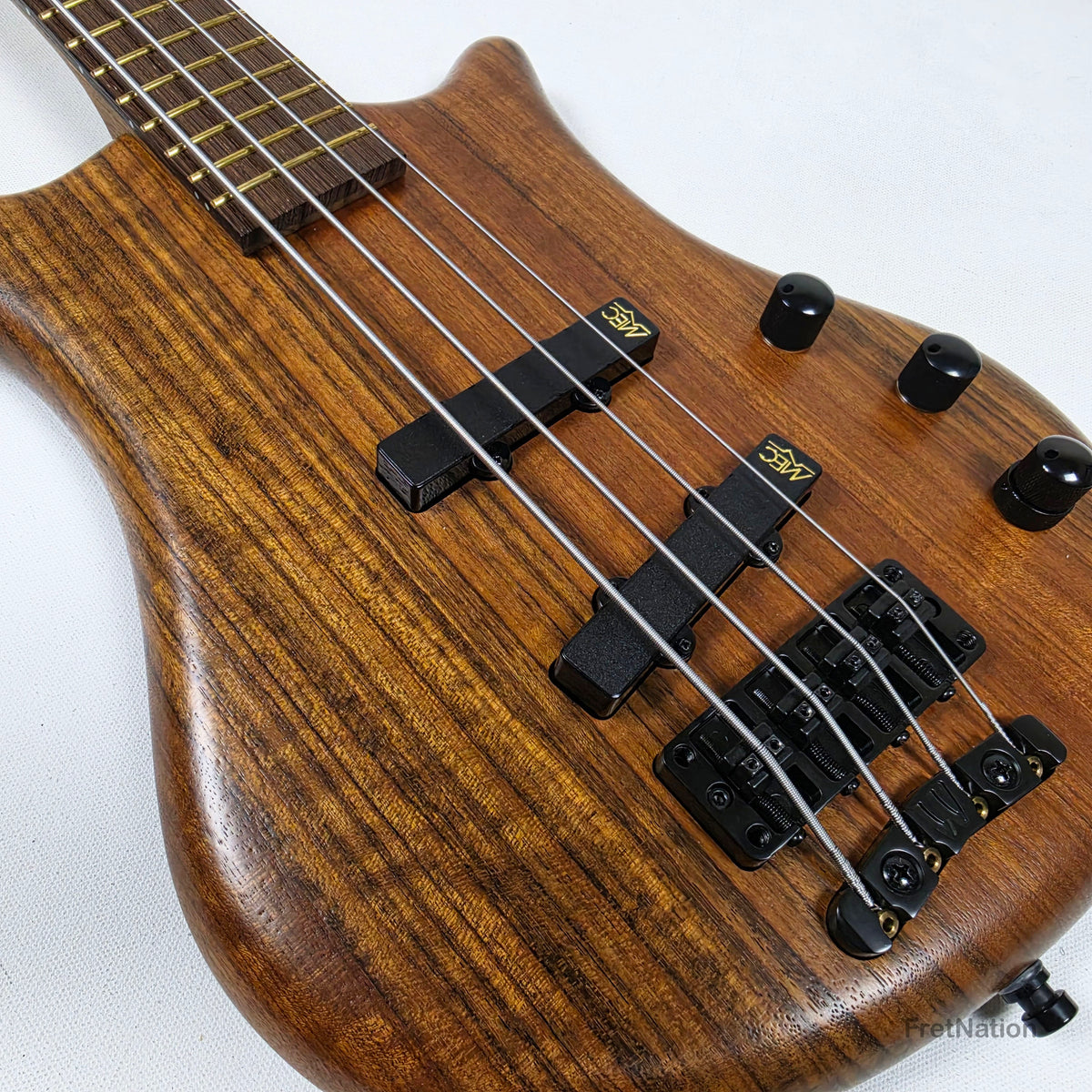 Warwick Teambuilt GPS Thumb BO 4-String Natural w/ Upgraded Hardware - 9.30lbs #011812-23 "OPEN BOX"