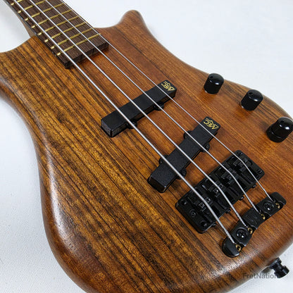 Warwick Teambuilt GPS Thumb BO 4-String Natural w/ Upgraded Hardware - 9.30lbs #011812-23 "OPEN BOX"
