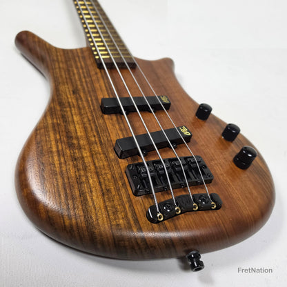 Warwick Teambuilt GPS Thumb BO 4-String Natural w/ Upgraded Hardware - 9.30lbs #011812-23 "OPEN BOX"