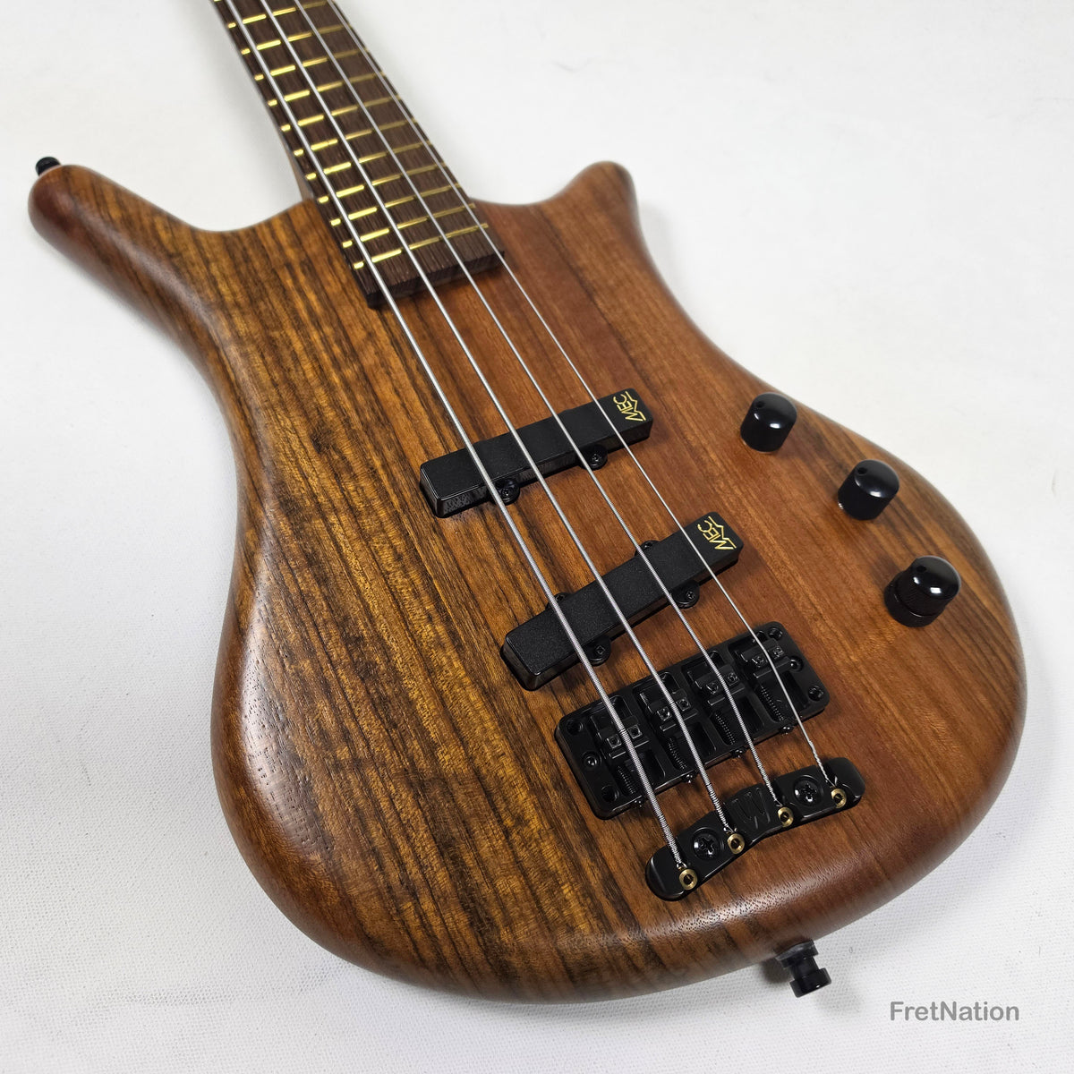 Warwick Teambuilt GPS Thumb BO 4-String Natural w/ Upgraded Hardware - 9.30lbs #011812-23 "OPEN BOX"