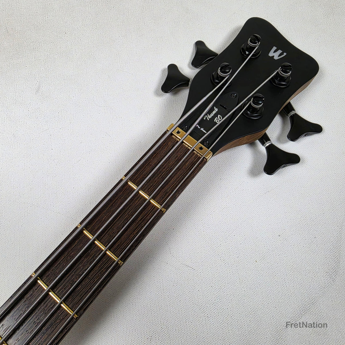 Warwick Teambuilt GPS Thumb BO 4-String Natural w/ Upgraded Hardware - 9.30lbs #011812-23 "OPEN BOX"