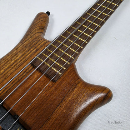 Warwick Teambuilt GPS Thumb BO 4-String Natural w/ Upgraded Hardware - 9.30lbs #011812-23 "OPEN BOX"